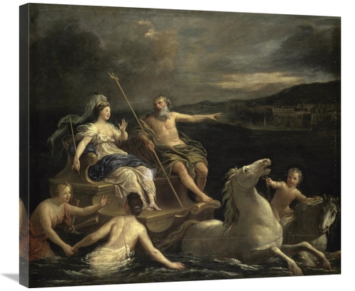 Global Gallery GCS-281766-30-142 30 in. Triumph of Neptune Bon Boullog