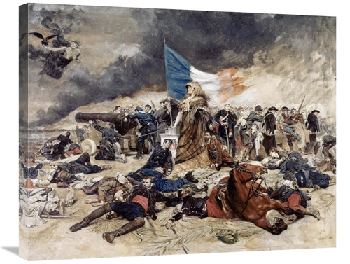 Global Gallery GCS-278541-30-142 30 in. Seige of Paris Art Print - Jea