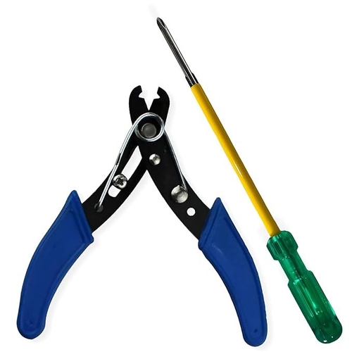 Electric Tool Set, Electrician Tool Kit With 2-In-1 Screwdriver 6" &