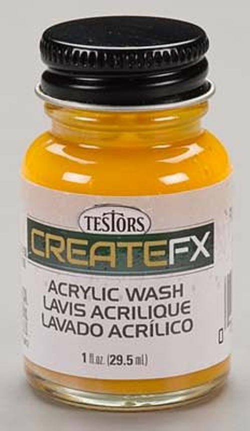 Testors TES79405 FX Acr Wash Hickory Paint
