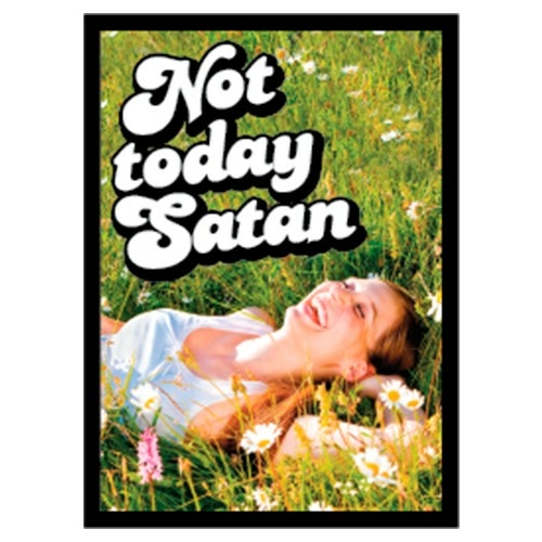 Legion Supplies LGNMAT091 Development Not Today Satan Card Accessories