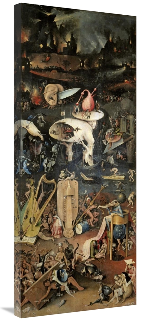 Global Gallery GCS-276797-40-142 40 in. Garden of Earthly Delights - D