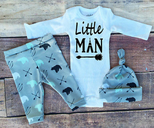 Fashion Newborn Infant Baby Boy Girl Letter