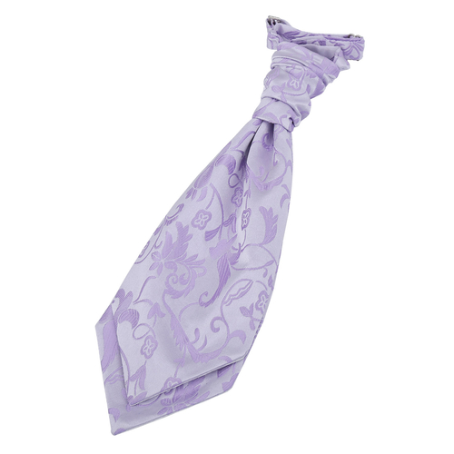 Passion Pre-Tied Ruche Cravat - Boys - Lilac