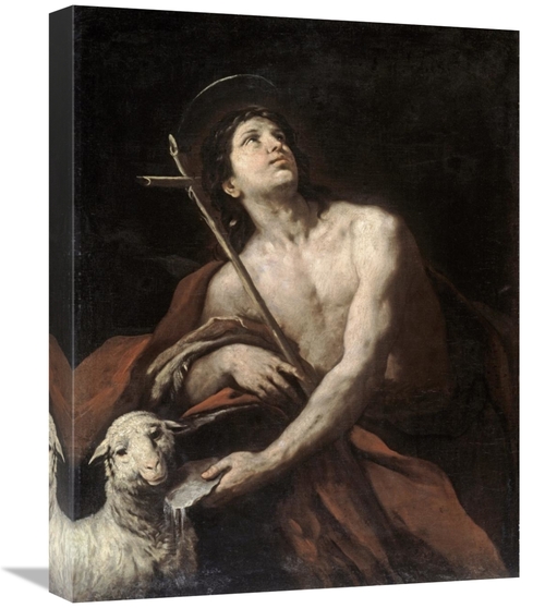 Global Gallery GCS-277517-22-142 22 in. Saint John the Baptist Art Pri