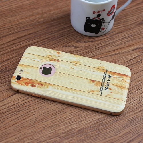 Pine Wood Design iPhone Bumper Case