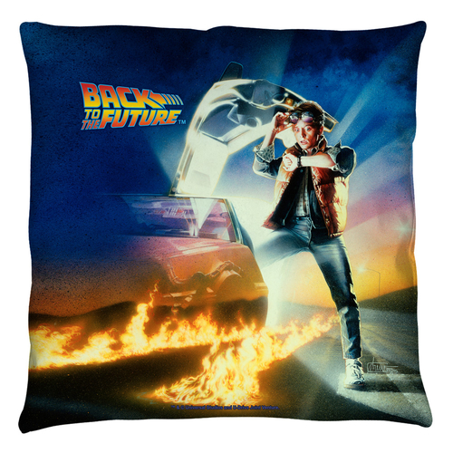 Trevco UNI1031-PLO3-16x16 16 x 16 in. Back to the Future & BTTF Poster