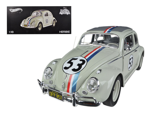1963 Volkswagen Beetle \The Love Bug\" Herbie #53 Elite Edition 1/18