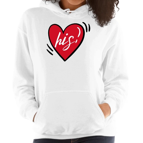 Womens Hoodie - Say it Soul His Heart - Couples