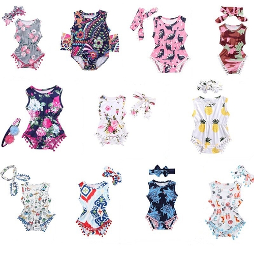 Baby Clothes Infant Baby Girls Fringed