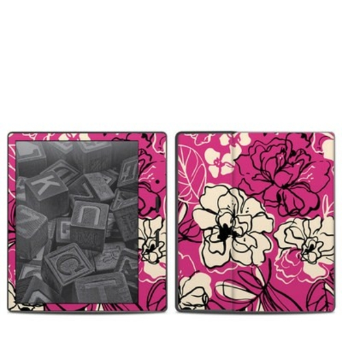 DecalGirl AKOA7-BLKLIL Amazon Kindle Oasis 2017 Skin - Black Lily