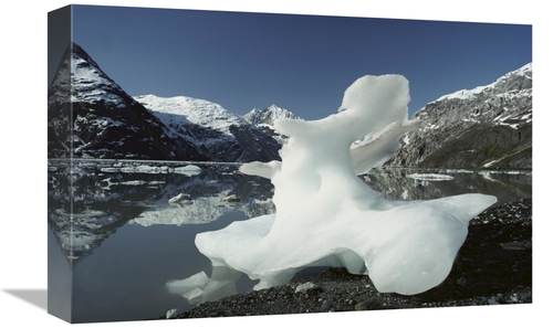 Global Gallery GCS-395765-1218-142 12 x 18 in. Melting Iceberg on Shor