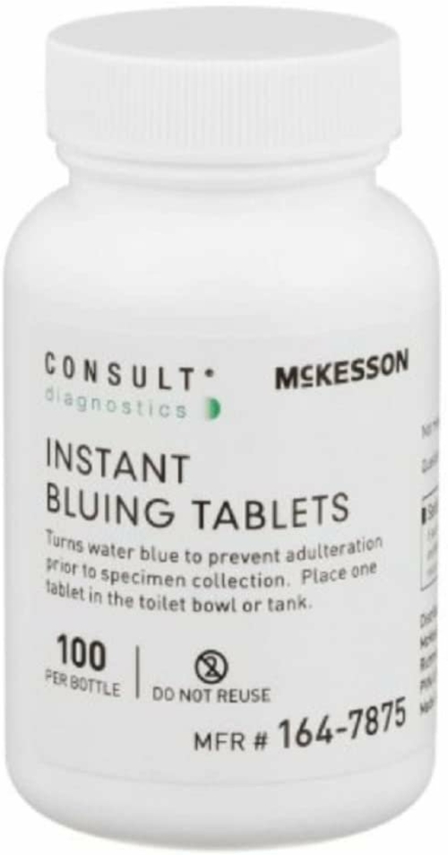 AMZ Instant Bluing Tablets for Drag Test Pack of 10 Bottles, Toilet