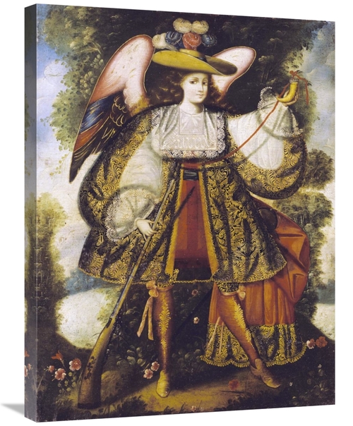 Global Gallery GCS-266140-30-142 30 in. Arcangel Con Arcabuz Art Print