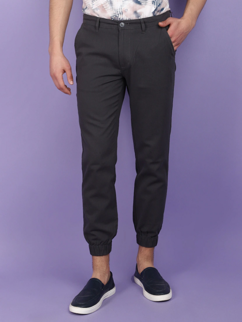 Men’s Cotton Cargo Pants (Color grey) (Size 34)