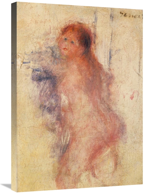 Global Gallery GCS-267133-30-142 30 in. Standing Nude Woman Art Print 