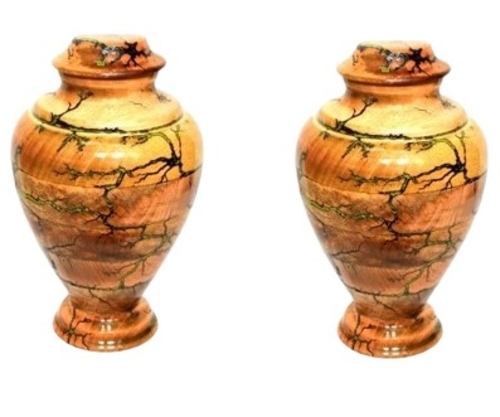 Wooden Decorative Cremation Urns PACK OF 3