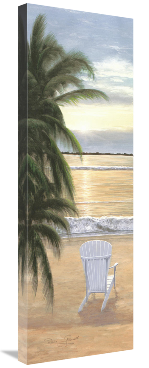 Global Gallery GCS-128041-1236-142 12 x 36 in. Life Is Good Panel I Ar