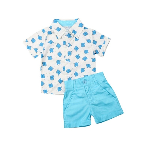 Summer Baby Clothing Newborn Kids Baby Boy