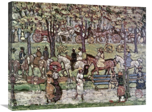 Global Gallery GCS-279484-30-142 30 in. Central Park in 1903 Art Print