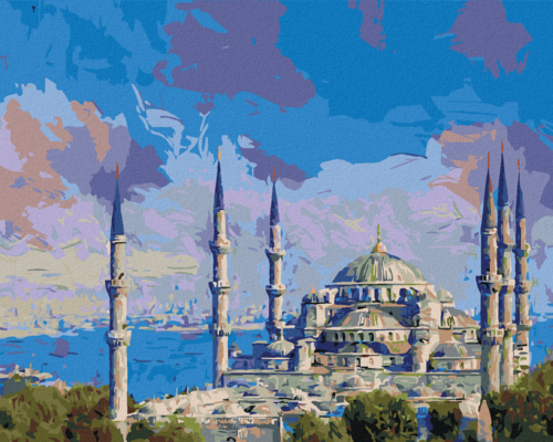 Paint by Numbers - SULTAN AHMED MOSQUE