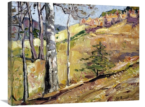 Global Gallery GCS-267368-30-142 30 in. Spring Hillside Art Print - Ge