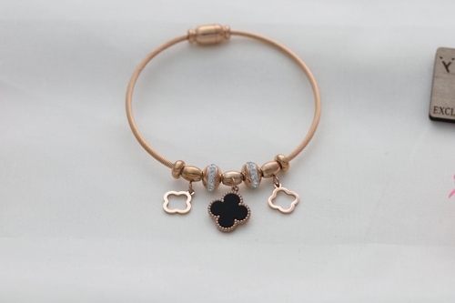 Brass Bracelets for Women Rose Gold