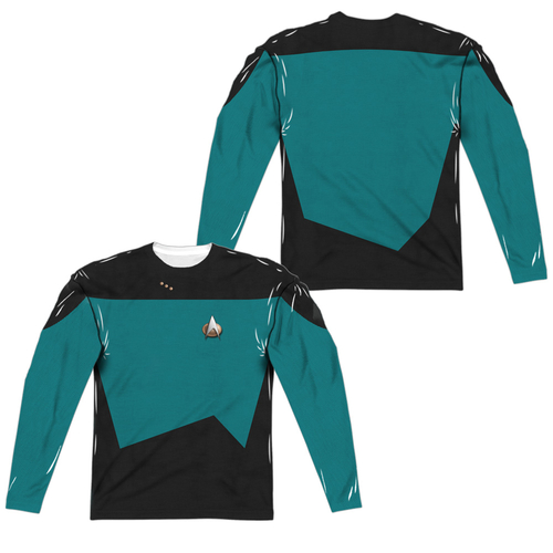 Trevco CBS1459FB-ALPP-2 Star Trek-Tng Science Uniform - Front & Back P