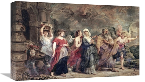 Global Gallery GCS-279911-22-142 22 in. Escape of Lot Art Print - Pete