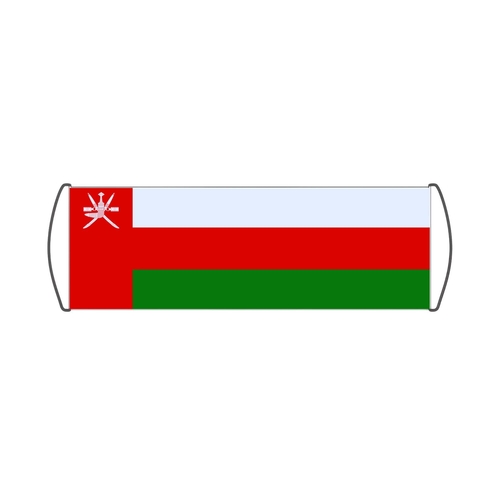 Bannière de défilement Drapeau d'Oman