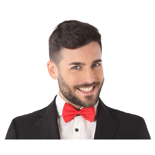 Bow tie Red Plastic