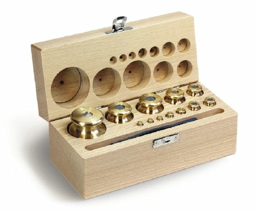 Kern 344-06 1 g-1 kg M1 Class Set of Weight in Wooden Box with Finely 