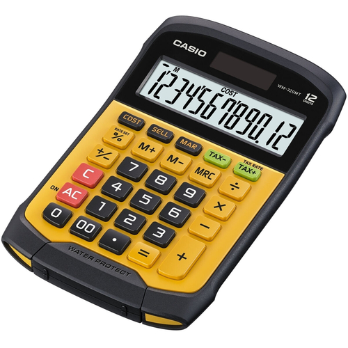 Calculator Casio WM-320MT Yellow 16,8 x 10,8 x 3,3 cm