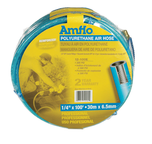 Plews 12-100 E 0.25 in. x 100 ft. Polyurethane Air Hose