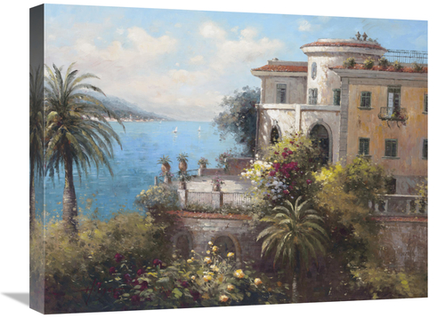 Global Gallery GCS-122446-1824-142 18 x 24 in. Enchanted VIlla Art Pri