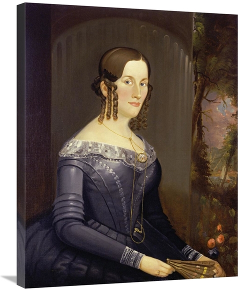 Global Gallery GCS-268428-30-142 30 in. Portrait of a Lady Art Print -