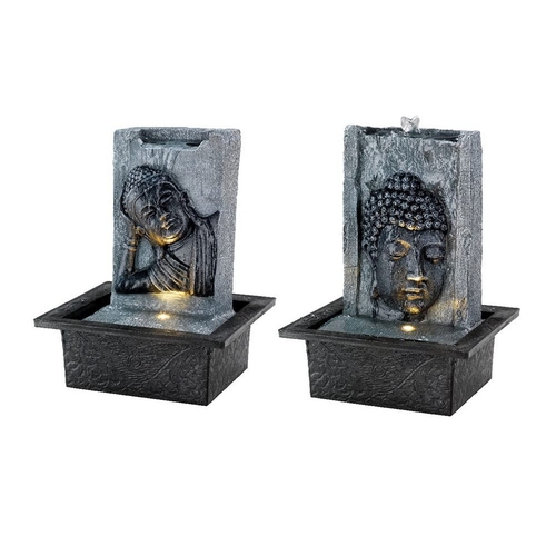 Garden fountain 18 x 21 x 27 cm Buddha Polyresin