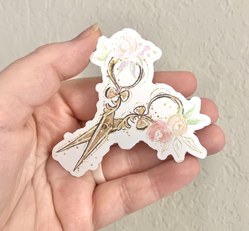 Sewing Shears-Sewing Stickers/Magnet