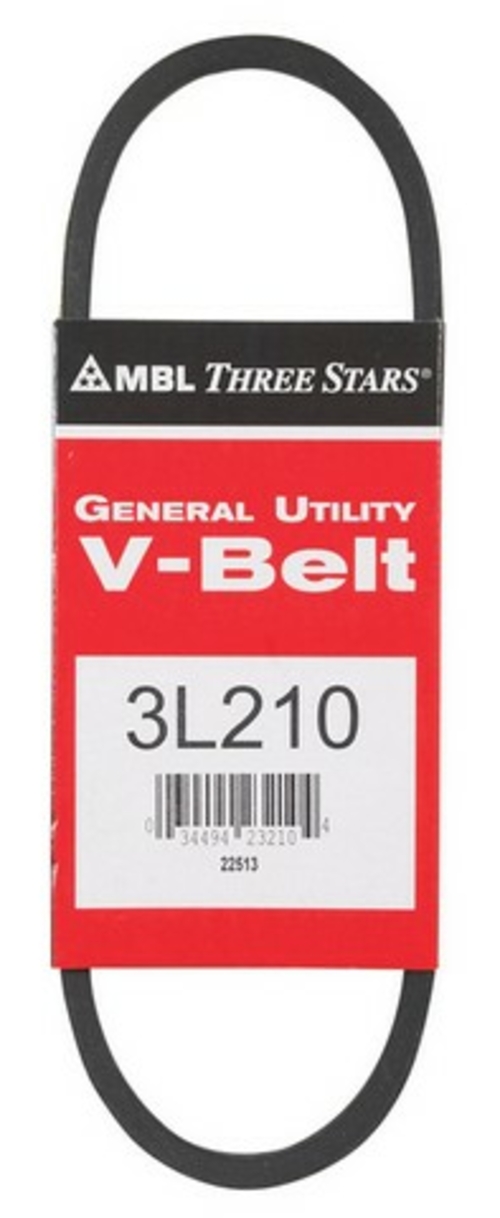 MBL Corporation 3L210A 0.37 x 21 in. Utility V-Belt