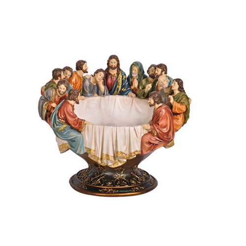 Ore Furniture K-2534-B1 12.25 in. Last Supper Fruit Holder