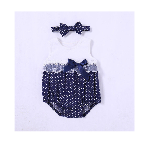 Cute Lovely Newborn Baby Girls Sleeveless O Neck