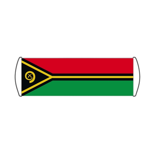 Bannière de défilement Drapeau du Vanuatu