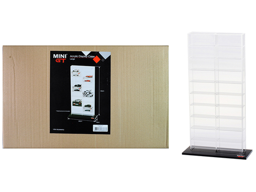 20 Car Acrylic Display Show Case Large \Mini GT\" for 1/64 Scale Model