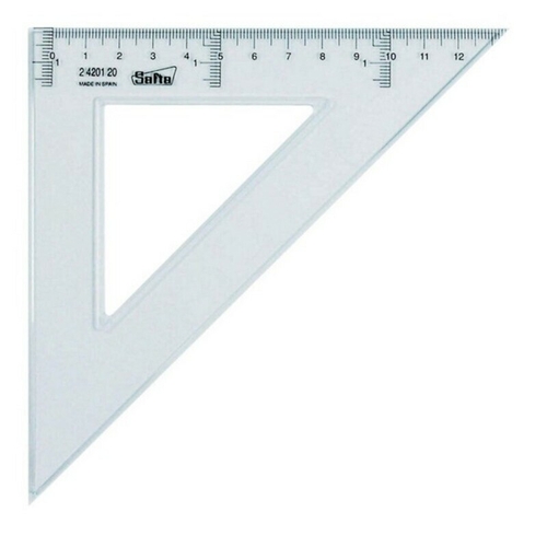 Set square Safta 4201920 20 cm