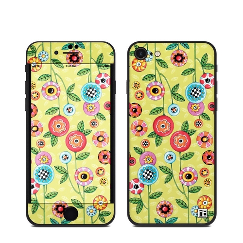 DecalGirl AIPSE2-BFLWRS Apple iPhone SE 2020 Skin - Button Flowers