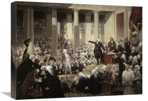 Global Gallery GCS-277134-22-142 22 in. Mirabeau Devant Dreux-Brezemir