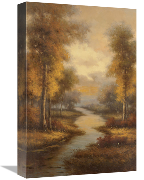 Global Gallery GCS-130145-1218-142 12 x 18 in. Fall Creek Art Print - 