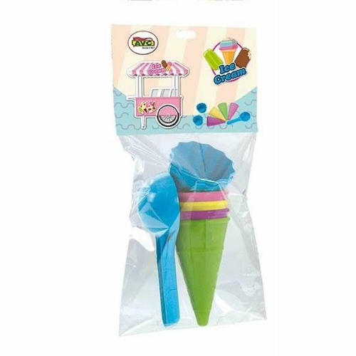 Ice Cream Moulds AVC Beach Plastic 7 Pieces