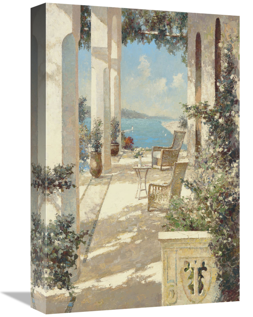 Global Gallery GCS-121903-1218-142 12 x 18 in. Reflections in Blue Art