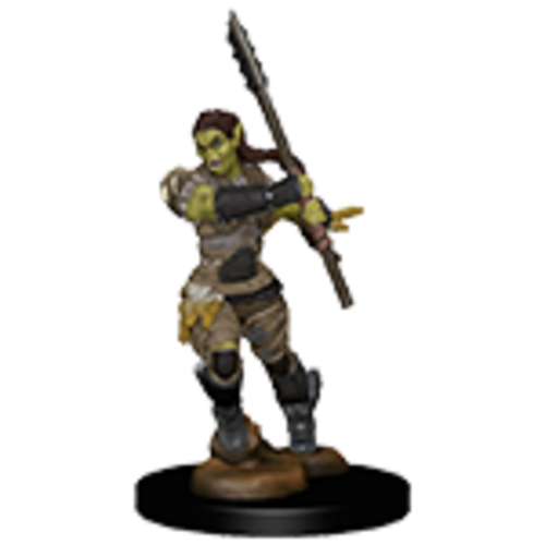 WizKids WZK72614 Pathfinder Deep Cuts Half-Orc Female Barbarian W1 Min